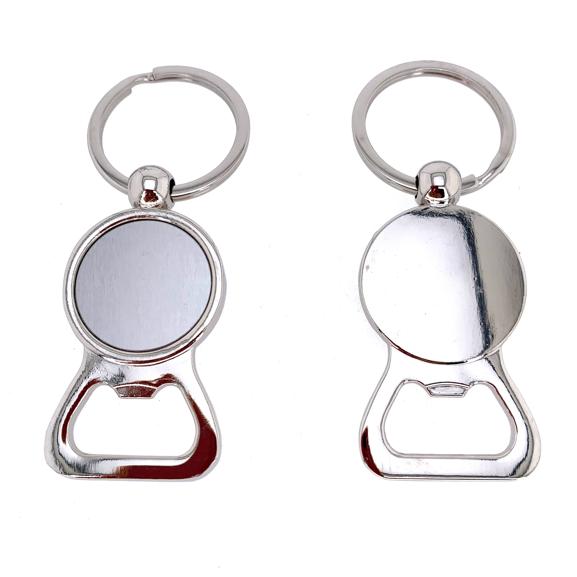 Keyring manufacturers custom metal blank keychain/key chain/key ring for promotional gifts