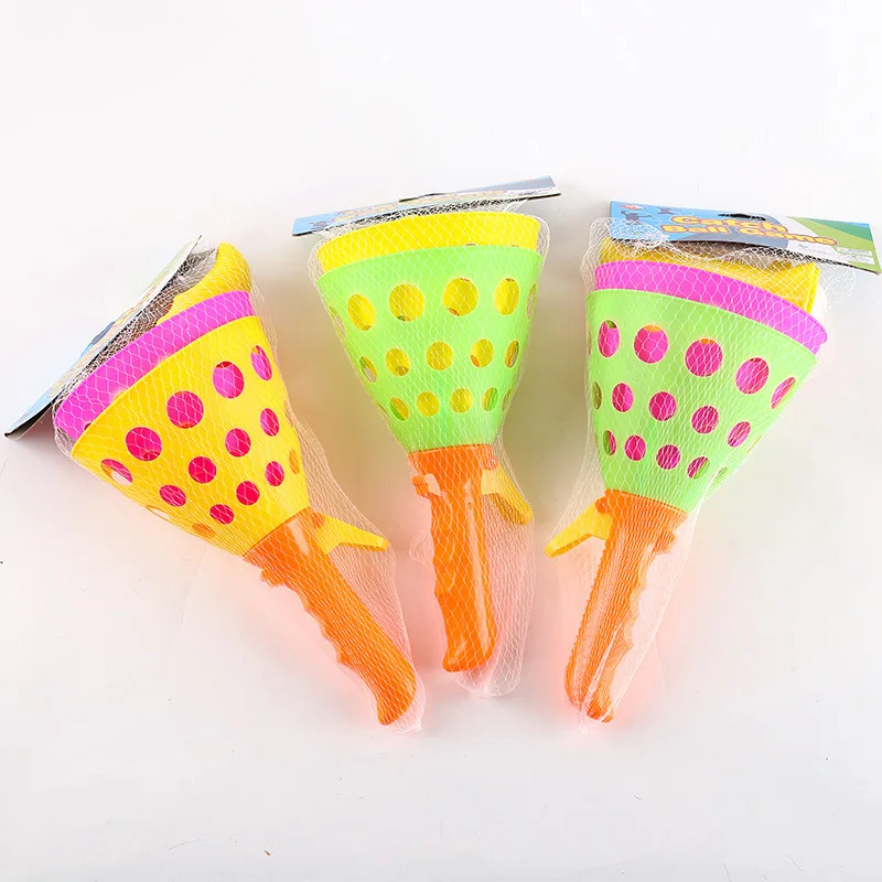 Outdoor Indoor Game Activities for KidsAge 5+, Pop-Pass-Catch Ball Game with 2 Catch Launcher Baskets and 3 Balls