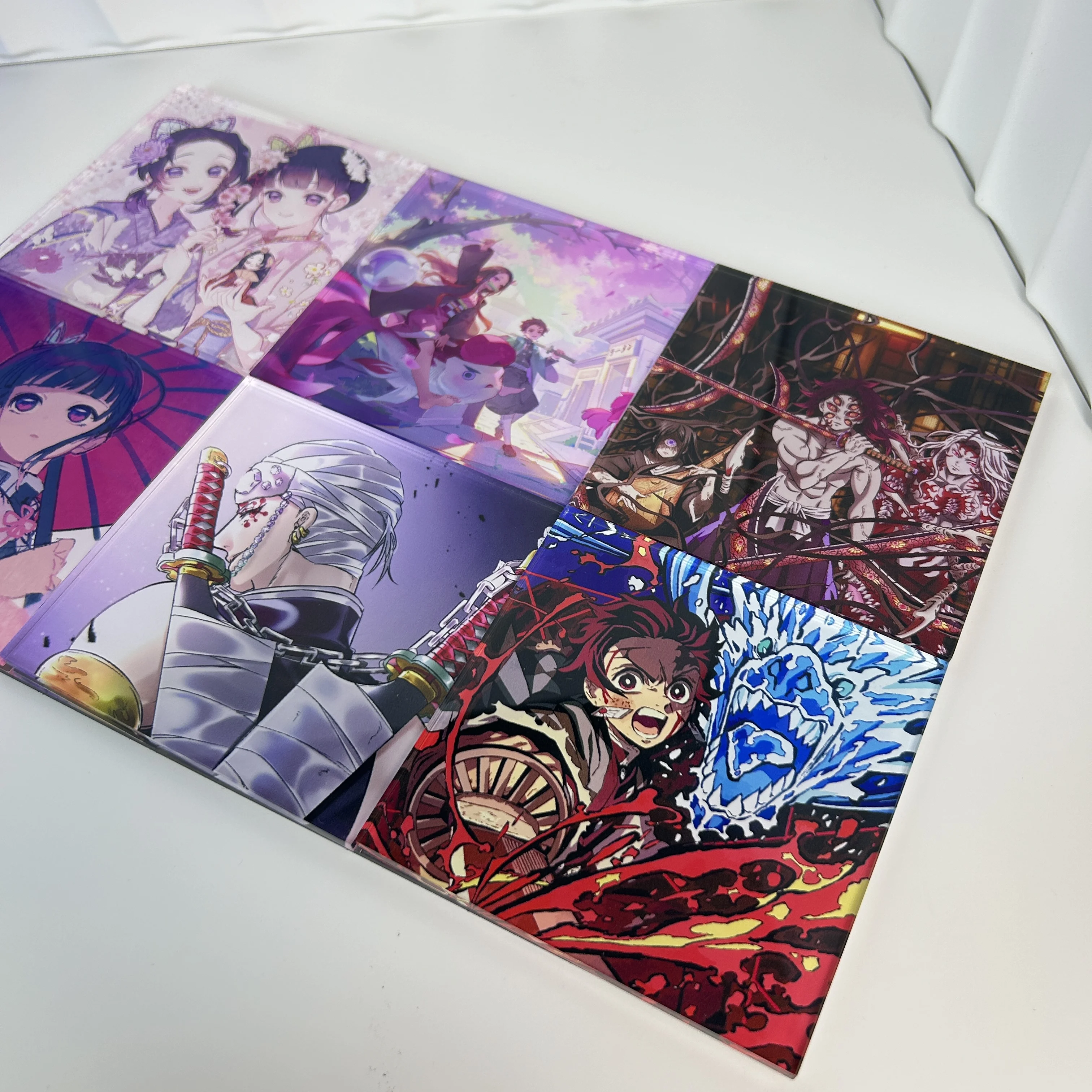 Kamado Tanjirou Nezuko Agatsuma Zenitsu Tomioka аниме демон убийца Косплей Костюм акриловый standee