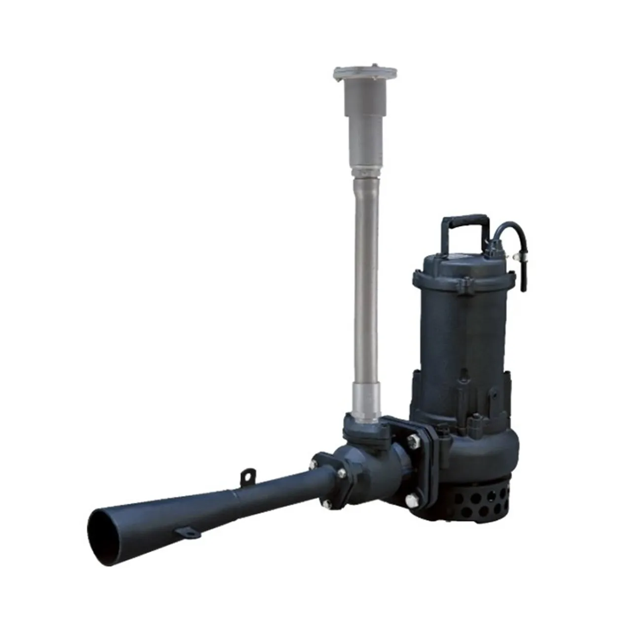 submerged sewage treatment injector dirty water aerator no dead angle submersible aerator venturi jet aerator system