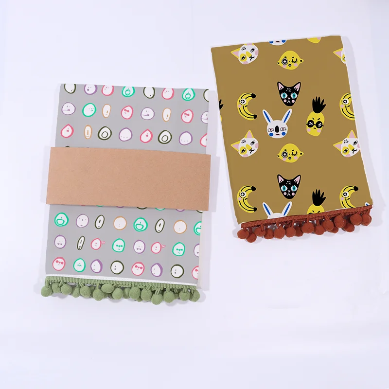 Производство Vigreat недорогие кухонные полотенца льняное чайное полотенце с полным принтом индивидуальный