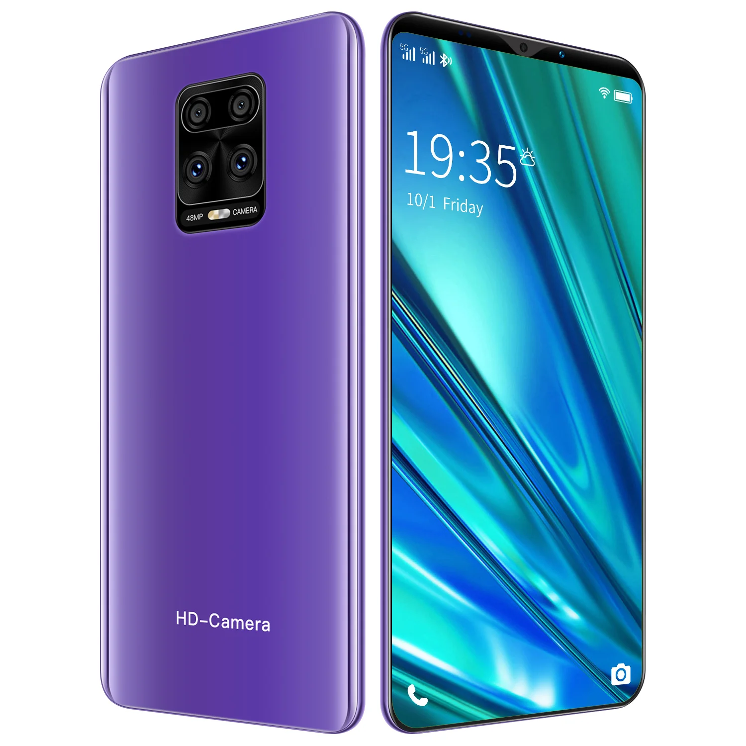 Smartphones Note9 Plus 5.8 Inch Face Recognition Unlocked China cheap price 6+128GB Android Mobile Phone Camera 8+13MP Cellphone