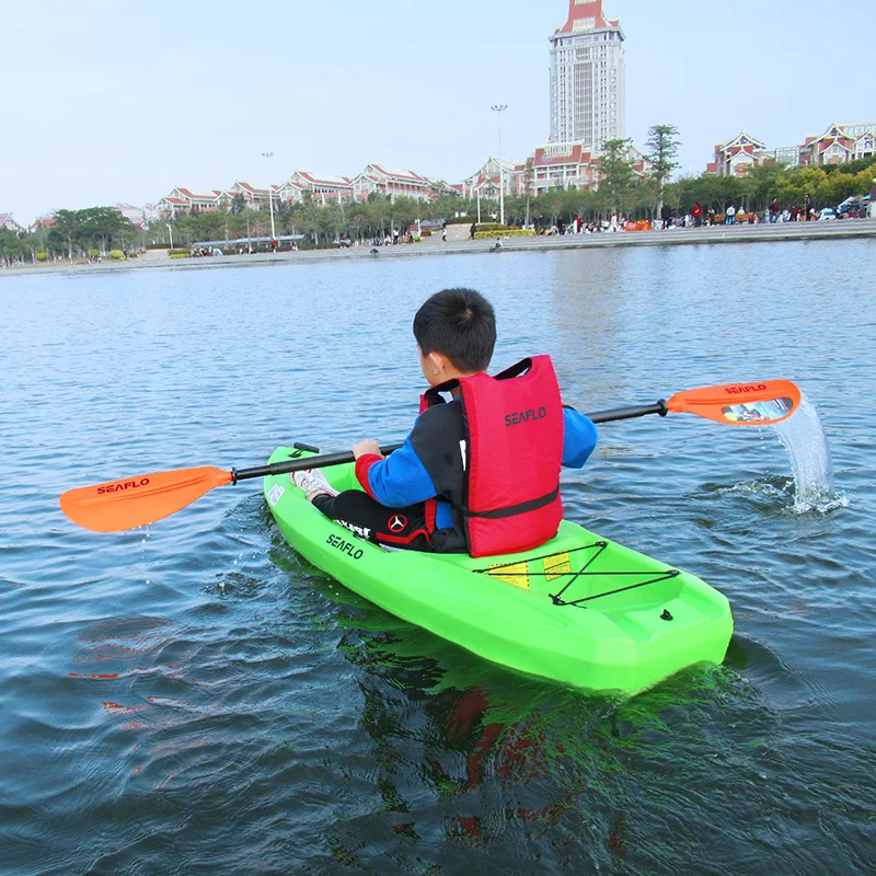 SEAFLO 6 feet Stable Sit on Top Children Kayaks water sport with paddle life jacket optional for sale