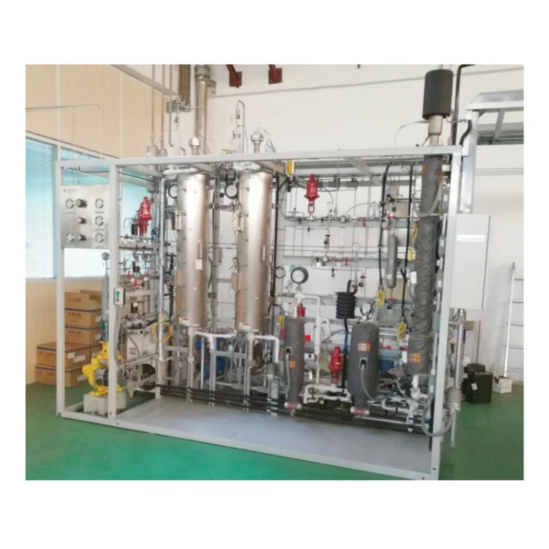 Small Scale 50L Hydrogenation Reactor 500Ml/Min H2S Fixed Bed Reaction Device For Sale
