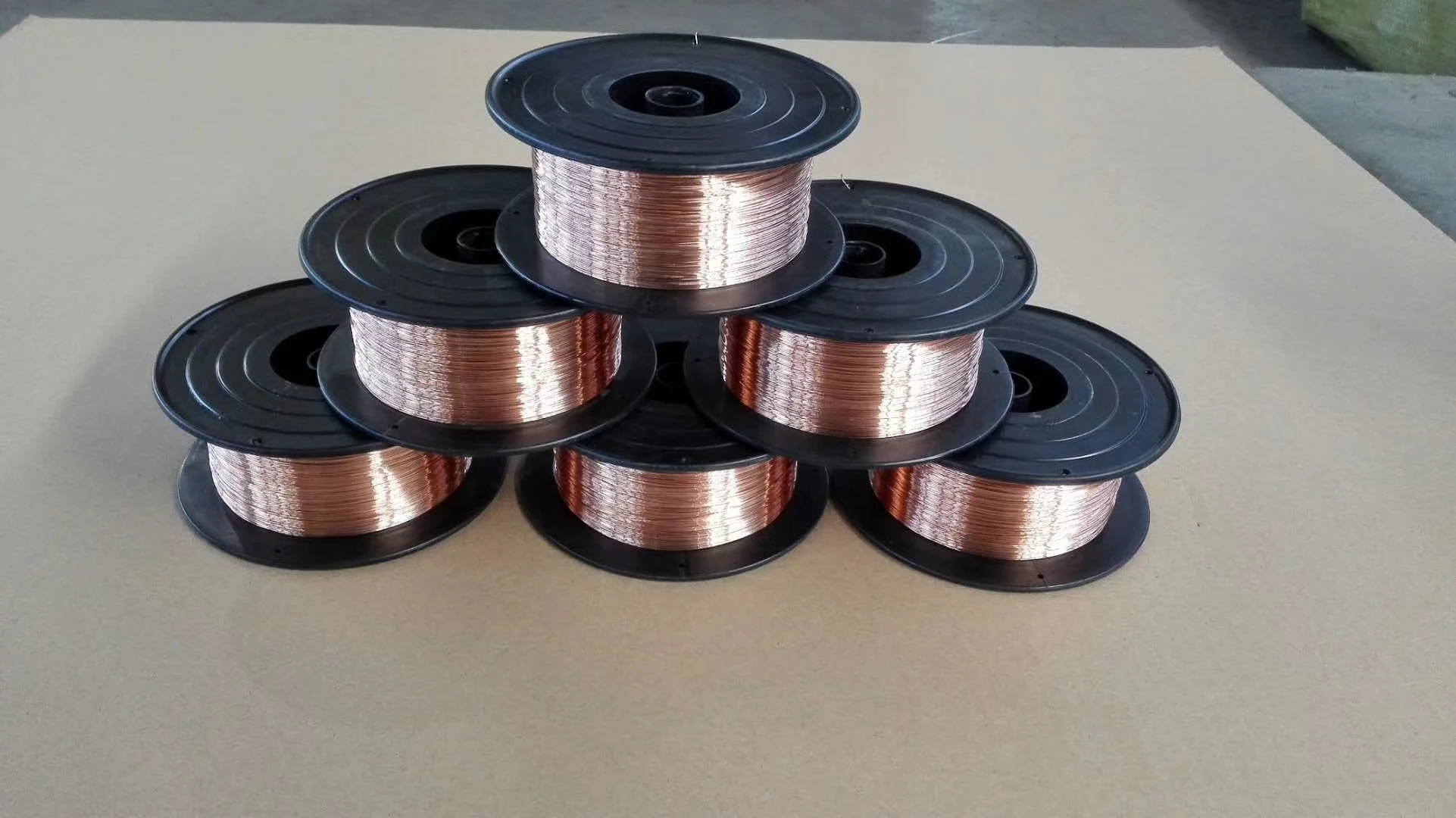 Wholesale Products 17ga Flat Copper Coated Iron Wire 4.5kg for Book Binding