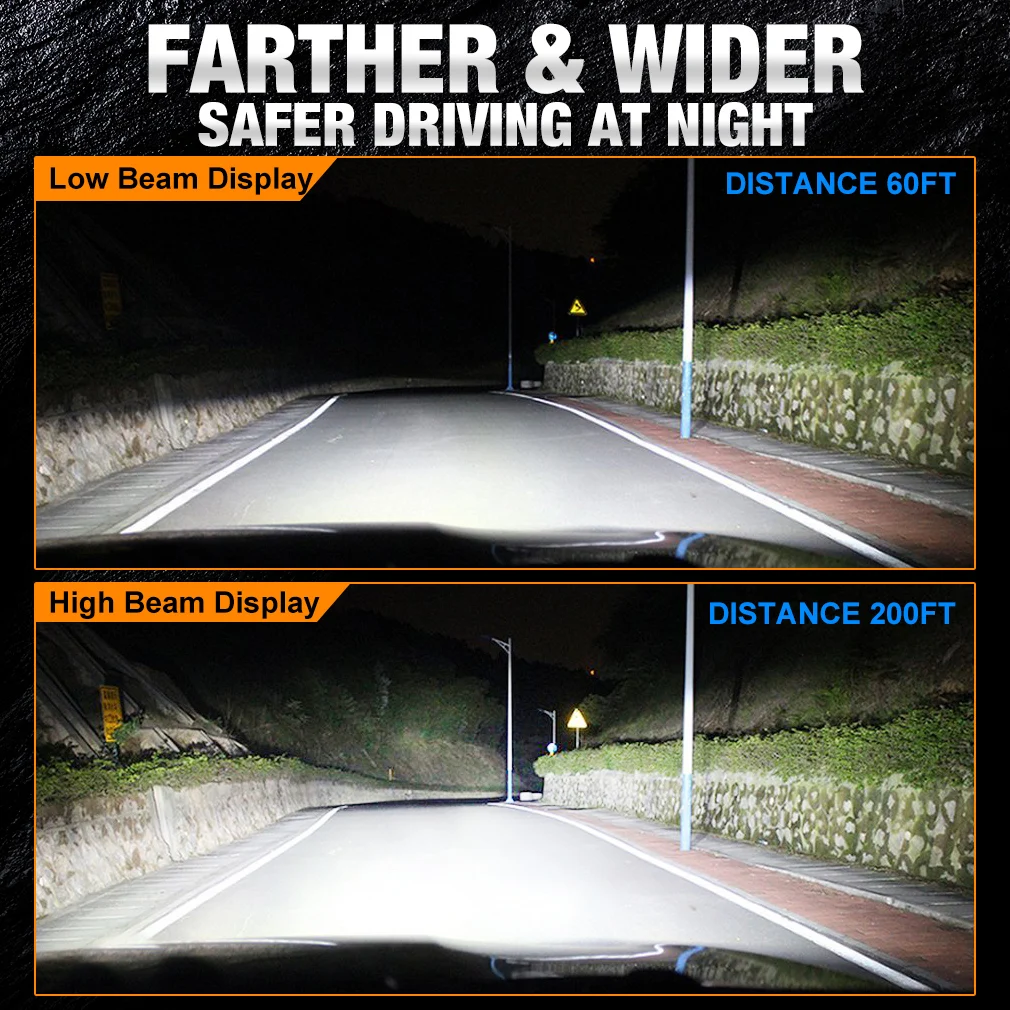 XSTORM 160W 30000LM H7 Led Headlight H4 Light Bulbs H1 H7 H8 H11 Auto Lamps 9005 HB3 9006 HB4 9012 Hir2 Automotive Headlamps