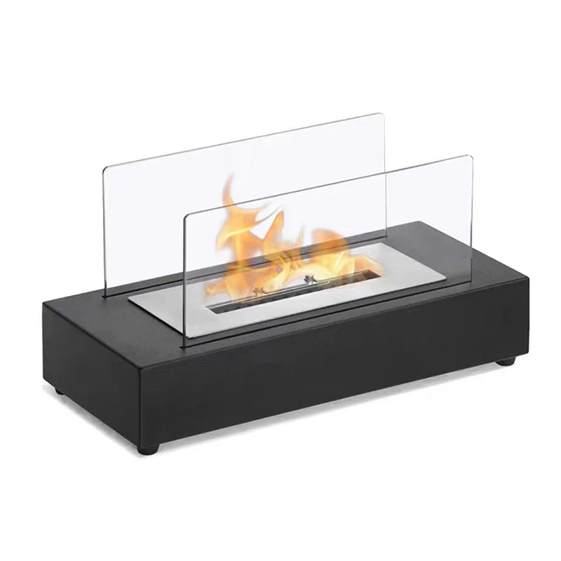 garden indoor fire pit tabletop patio furniture sets ethanole table fireplace with fire pit