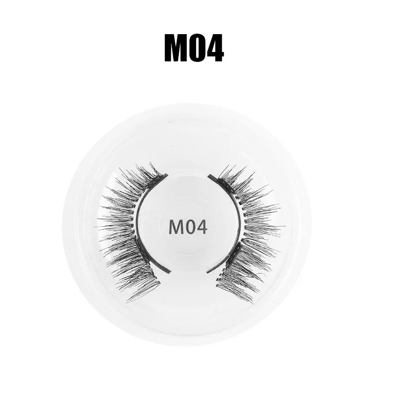 Different Style Magnetic Eyelashes Qingdao Magnetic Lashes with Clip Private Label False Eyelashes Extension Magnetic