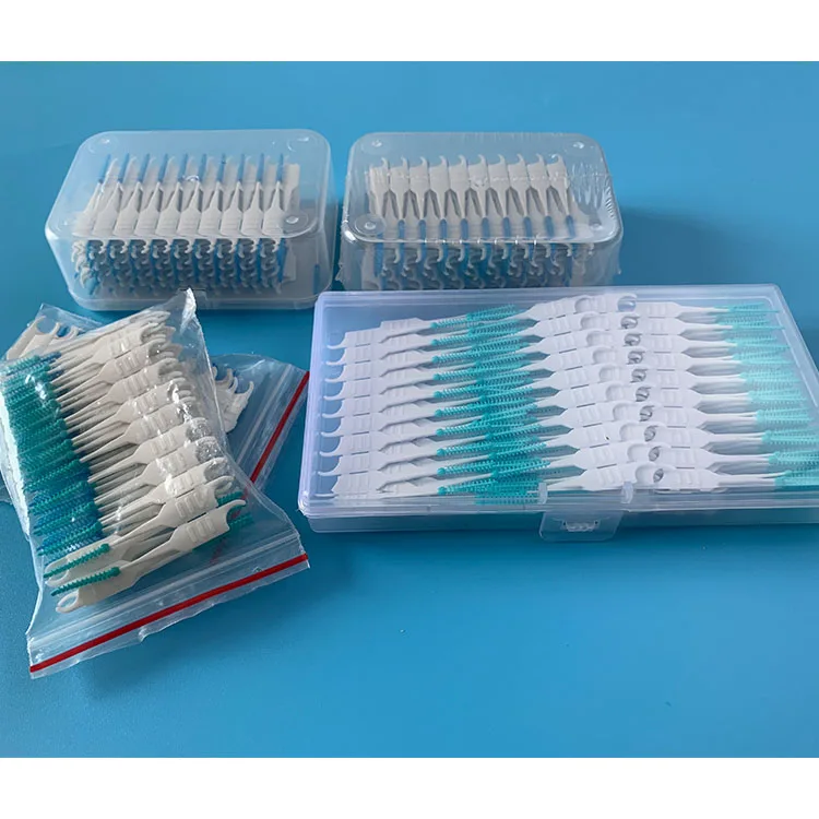 Portable Oral Hygiene Interdental Brush Tooth Cleaning Customizable Adult Interdental Brush For Family Travel