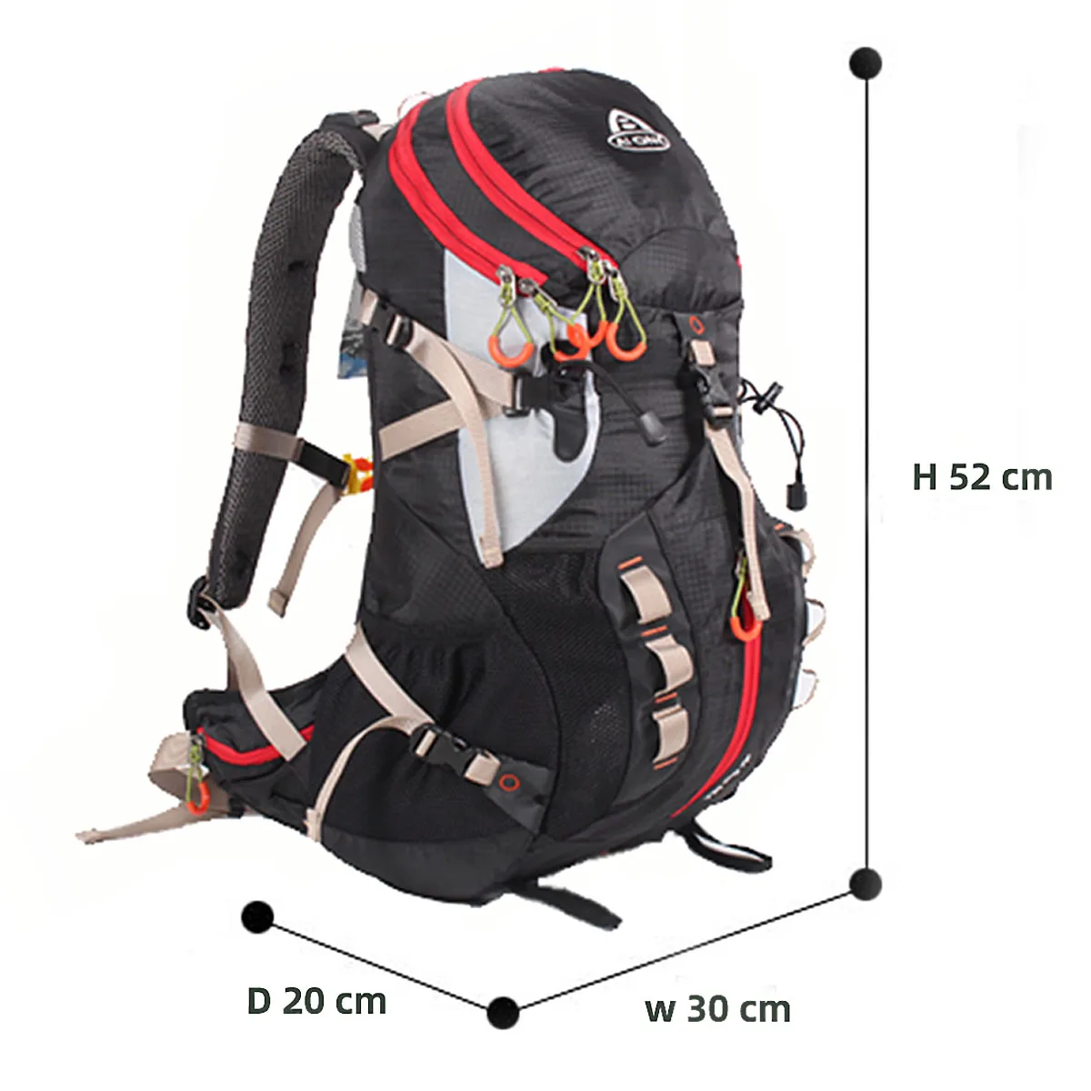 fashion backpack hiking waterproof bag sports gym bicycle cycling bag pack travelling ransel outdoor hiking backpack