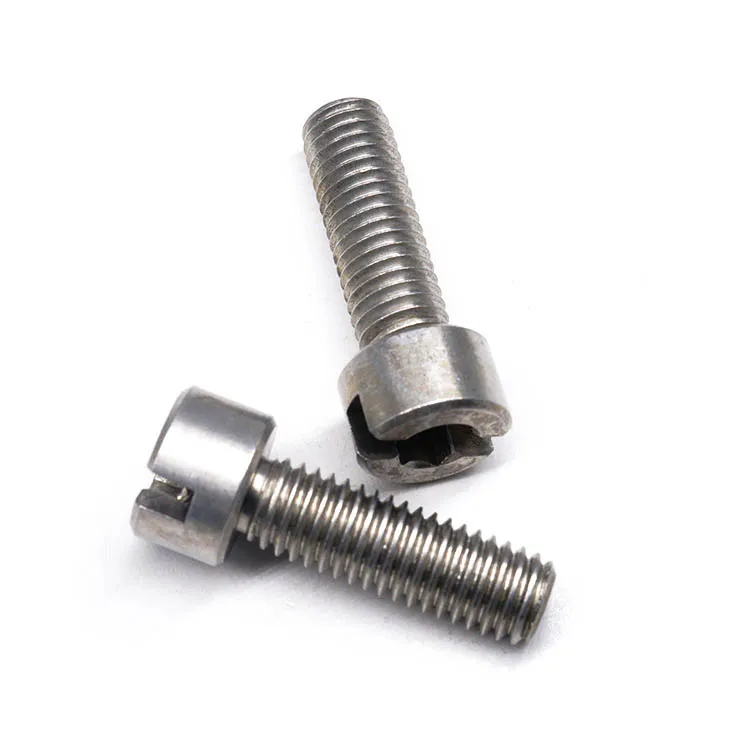 High Quality Screws Hollow Slotted Screw CNC Machining Full Thread Stainless Steel Screws
