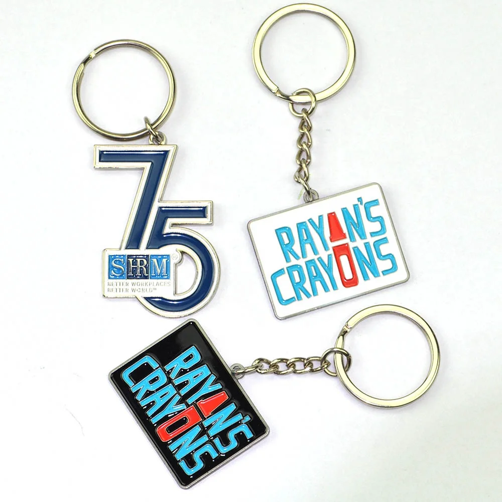 Promotional Bike Car Dealership Key Ring Keychains Carabiners 3D Metal Zinc Alloy Car Brands Keychains For Gifts