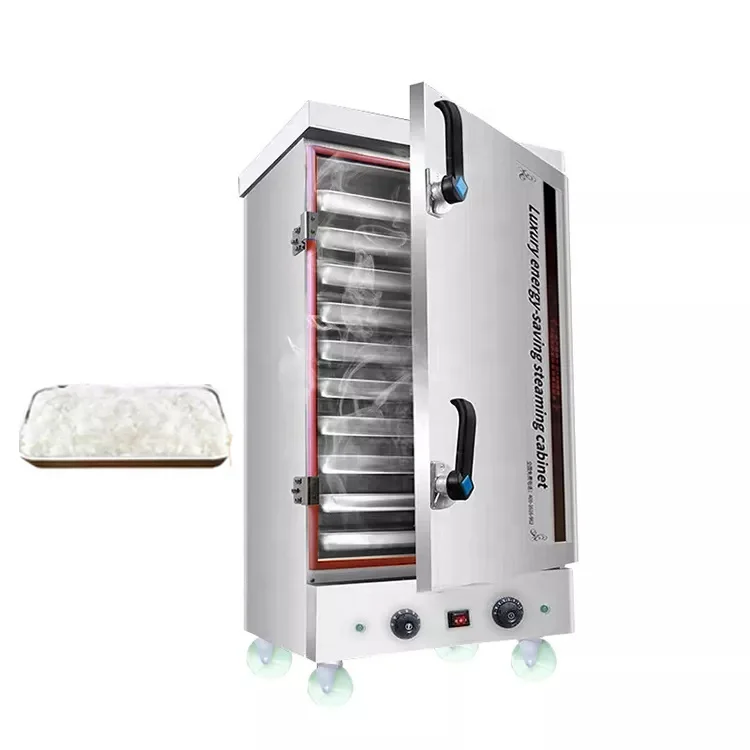 Gas /electric 6-48 Trays Bun Steamer Bun Chicken Food Noodle Dumpling Steamer Machine Rice Steamer