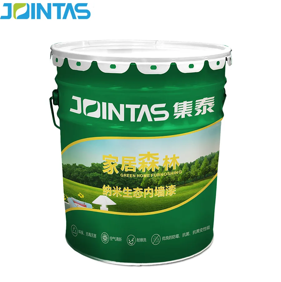  Нано-краска Jointas JZ201 для защиты стен латексная пленка домашней и внутренней живописи очищающая формальдегидность на водной