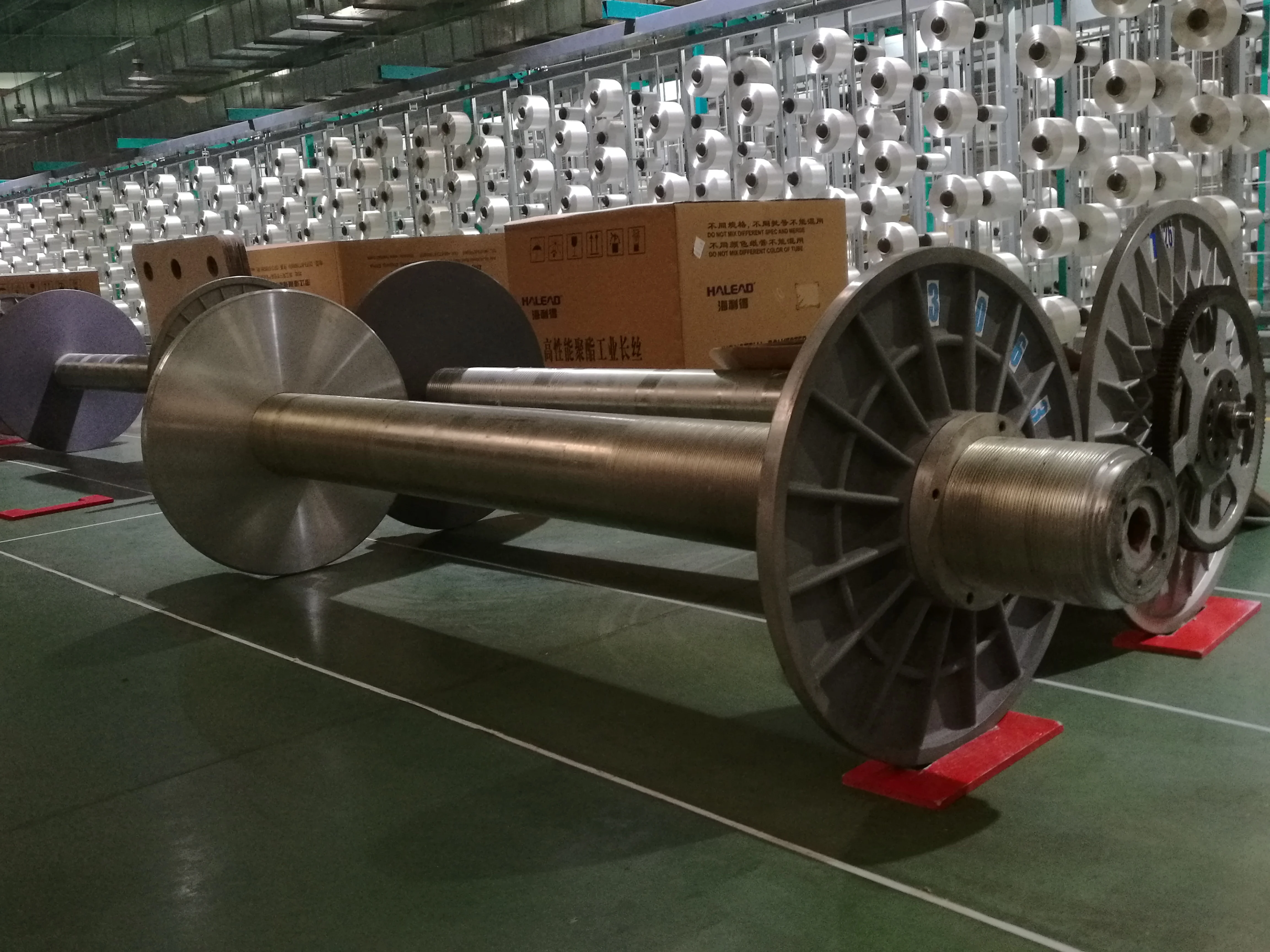 Durable Stainless Loom Beam For Loom Warp Beam in Weaving Machines Textile Machine Parts