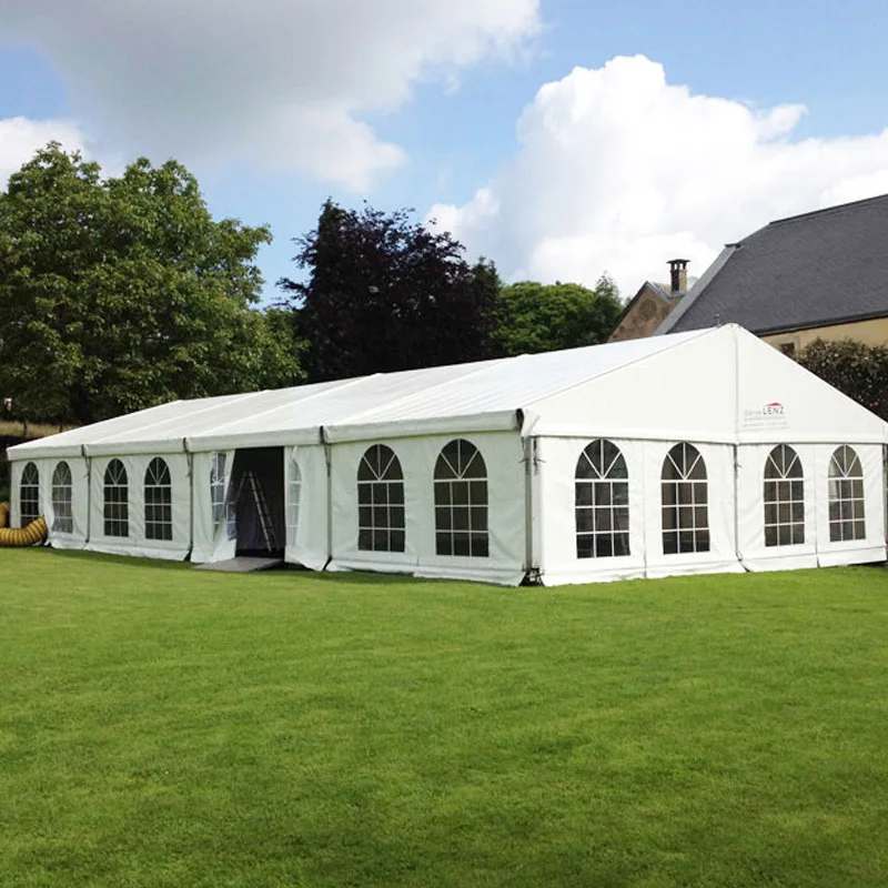 High quality White Outdoor Canopy Garden  Frame Tent Party Event Wedding Tents For Events 6 m x 9 m