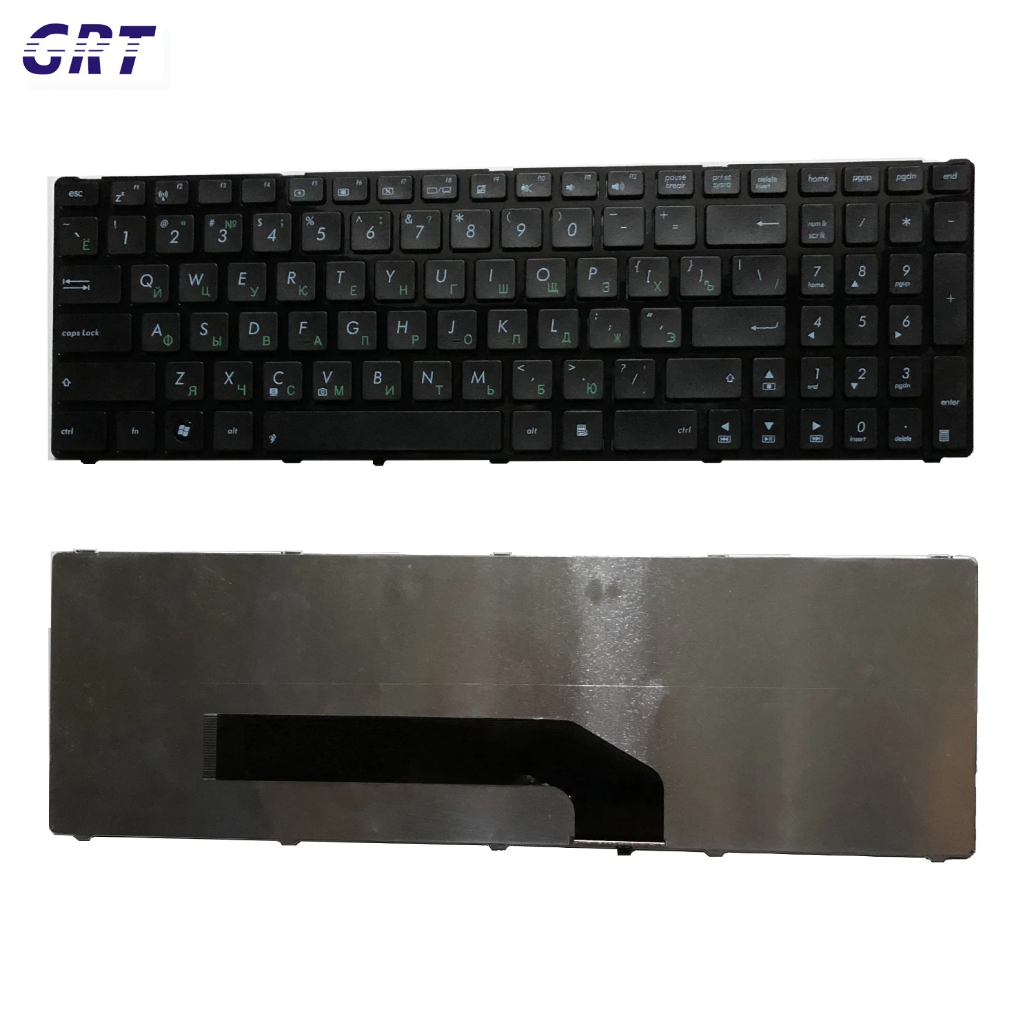 Original New RU Laptop Keyboard for Asus K50 K50IN K61 K50X K50A K50AB K50IJ K50ID P50 Black Russian Layout OEM No Frame