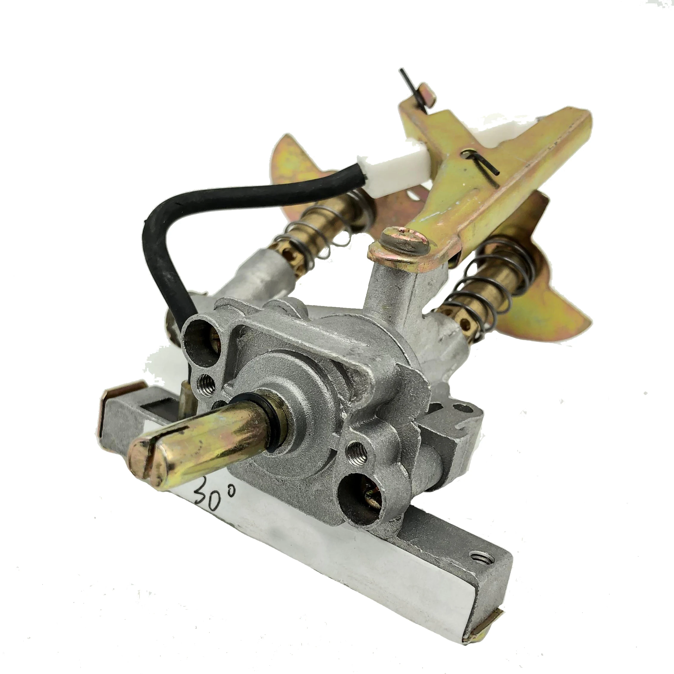 LPG 2020 gold direct fire table 1 burner heavy duty cast iron new design steel frame cook top gas cooker