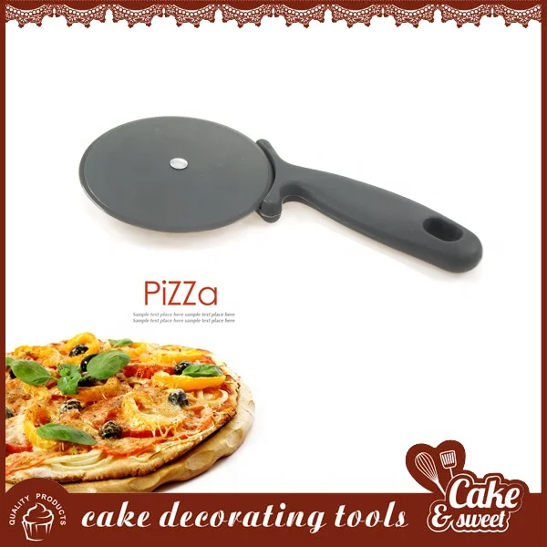 
Wholesale CE custom multi function round home kitchen baking plastic wheel pizza cutters 