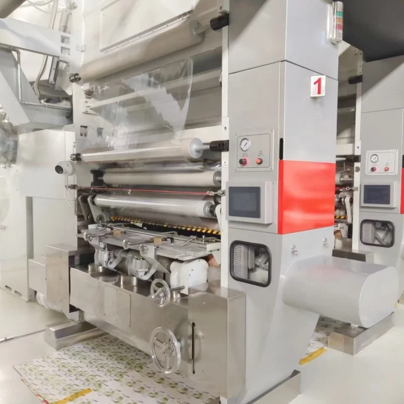 High speed film printing FR450ELS Rotogravure Printing Machine gravure printing machine capsule for flexible packaging