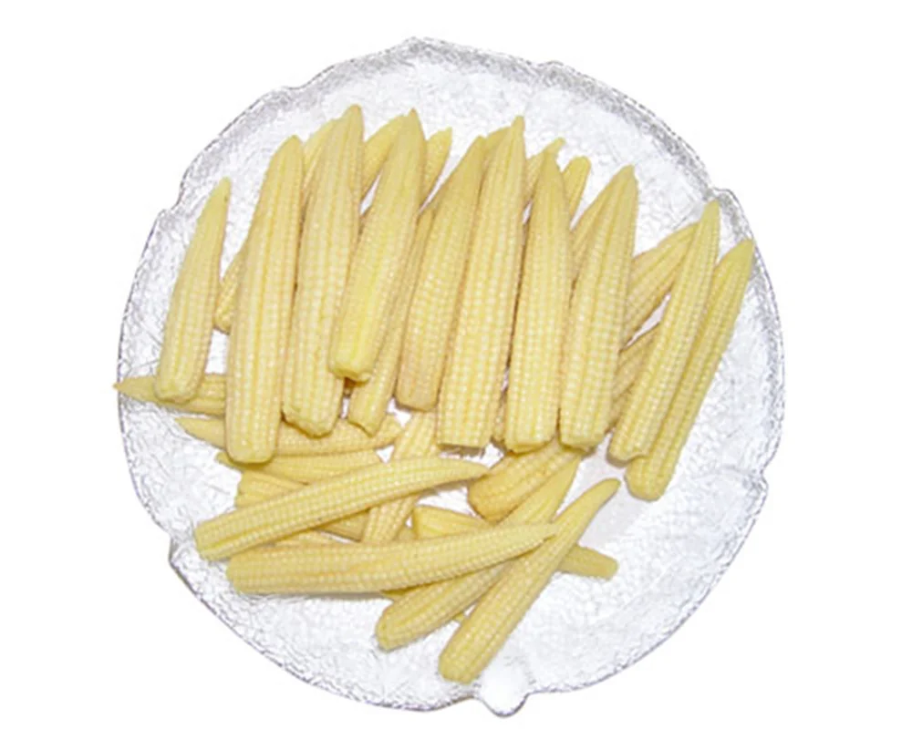 KWS Light sweet taste canned baby corn young corn from China