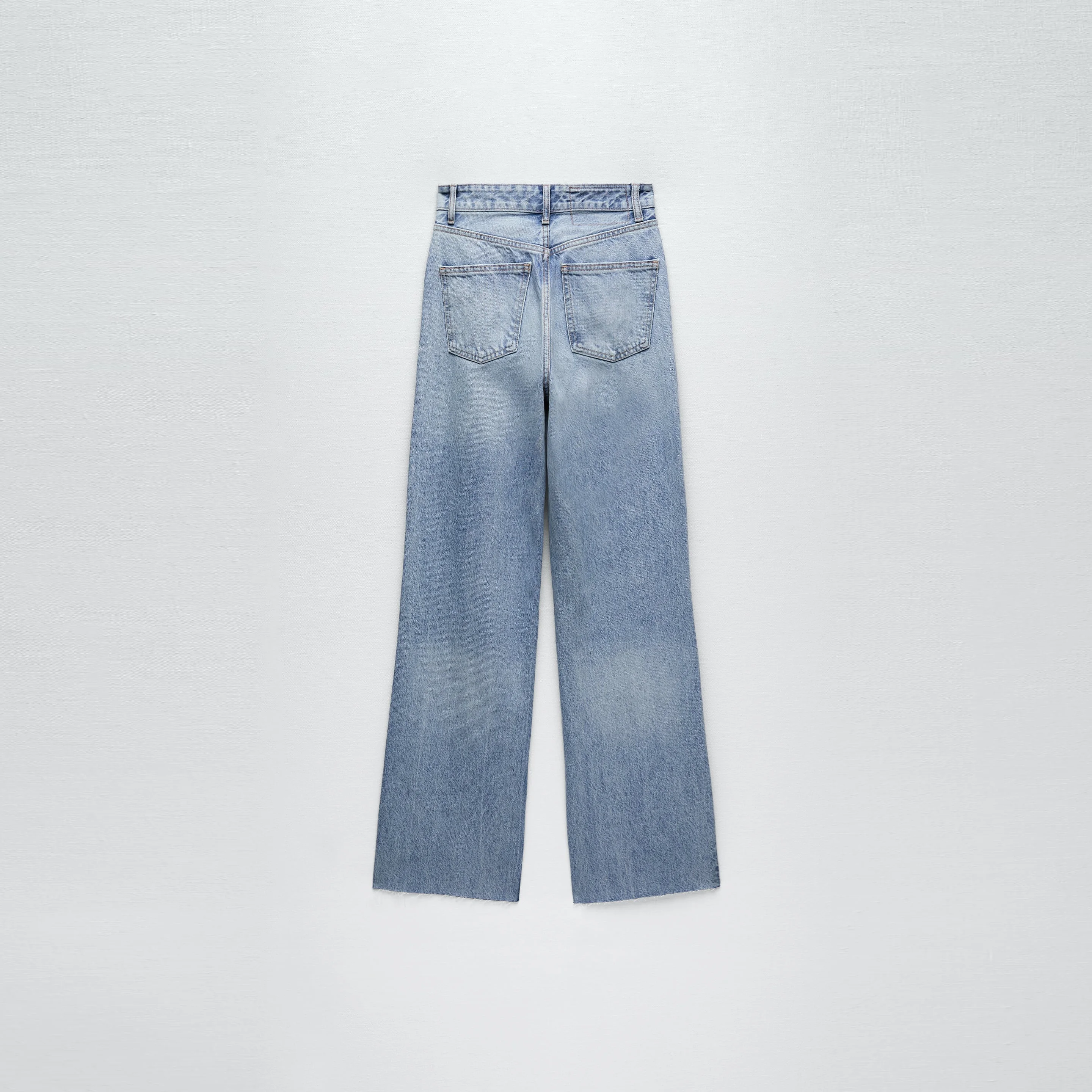 China customized premium high waist women denim ladies straight boyfriend jeans