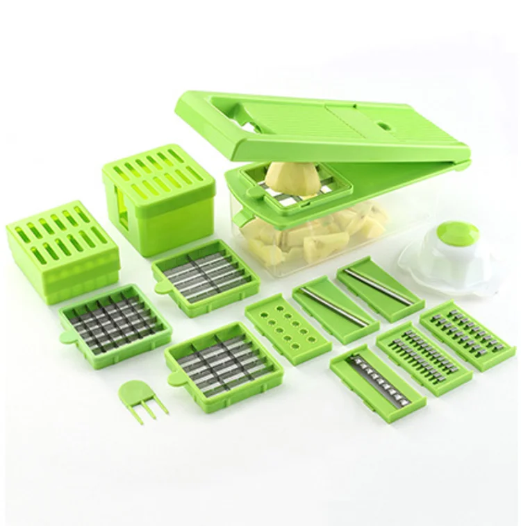 Stainless Steel 10 in 1 Multi-function Potato Cutter kitchen Sandwich Cutters Set For Vegetable Salad