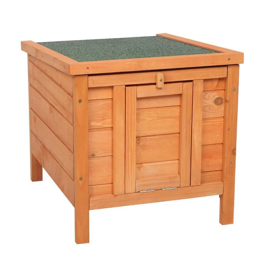 Wood Bunny Cage Rabbit Hutch Chicken Coop Pet House for Small Animals