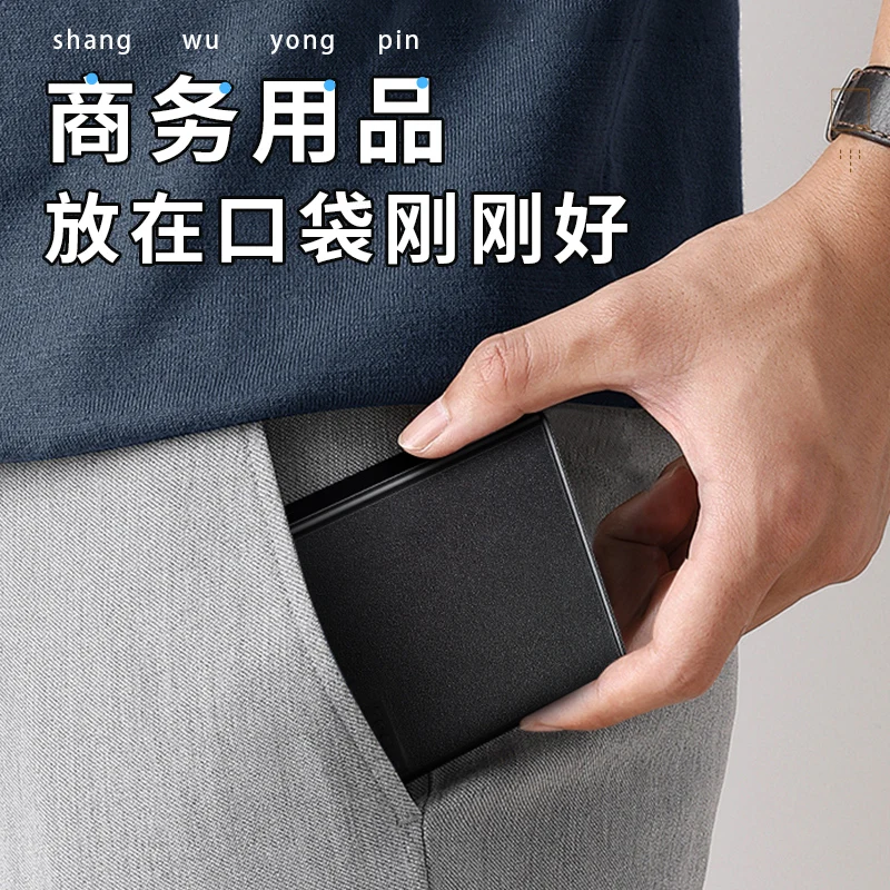 2024 Custom Sublimation Black Plastic Cigarette Case with Engraved Logo Blank Cigarette Box for Personalization
