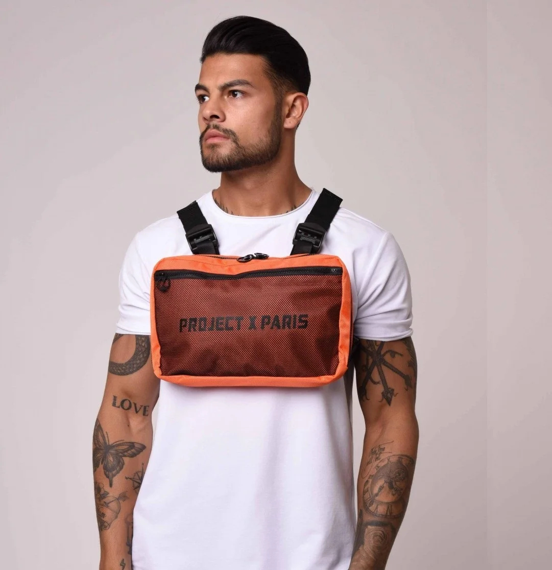 Street style 2020 fashion women men bag chest rig bag sports for young people