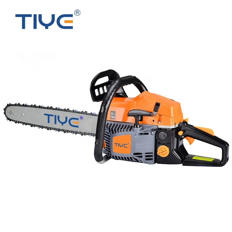 Gasoline chainsaw 58cc professional wood cutting chain saw 5800
