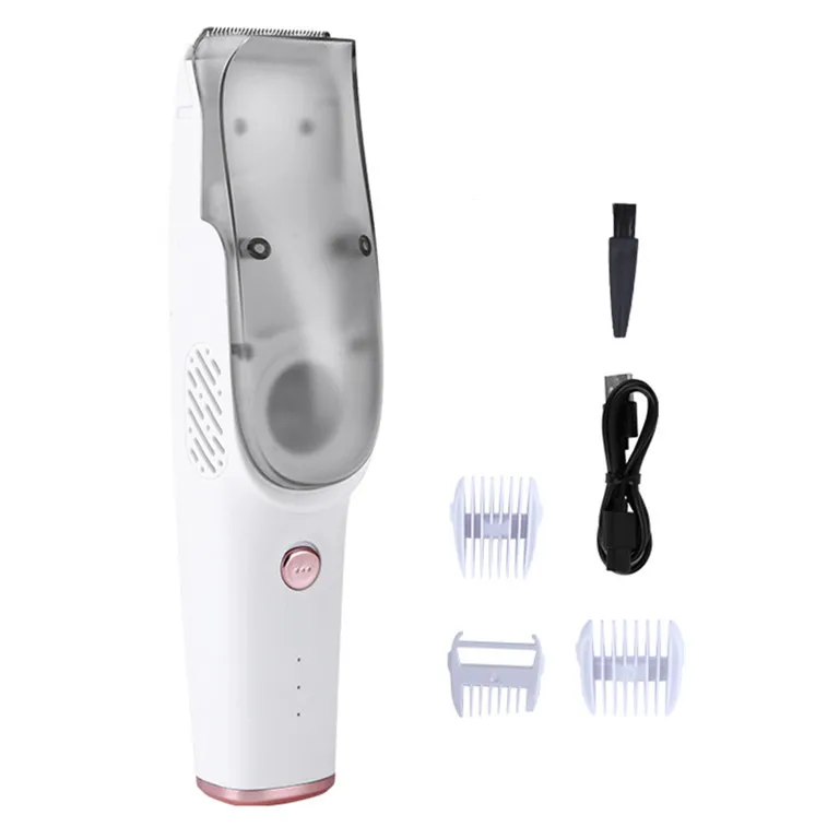Blades Vacuum Hair Trimmer Kids Hair Clipper Low Noise Professional Ceramic for Kids Electric Usb ABS Plastic Nova Trimmer 5W