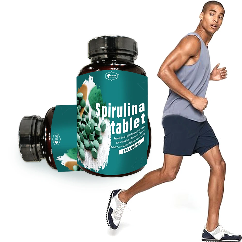 GMP Factory Supply Organic Spirulina Tablet