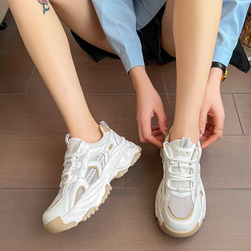 2024 Fashion Trendy Sneakers for Women Good Quality Comfortable Breathable Women  custom shoes