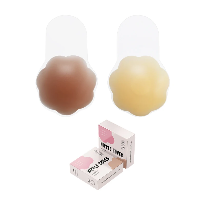 INVISFEEL 6.5cm Thin  Lift Up Breast Sticky Bras for Women Push Up Lifting Invisible Self Adhesive Silicone Bra cup Nipple Cover