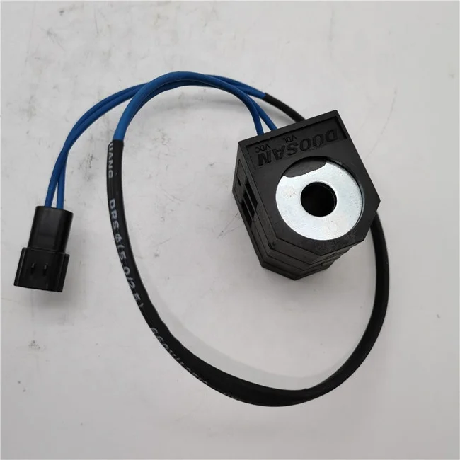 Doo-san Excavator Electric Part Solenoid Valve Coil 1.519-00001
