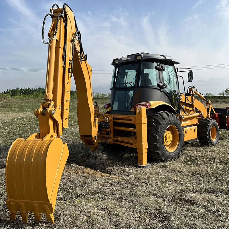 Backhoe Mini Loader Front End Loader Tractor Excavator for Construction Tasks