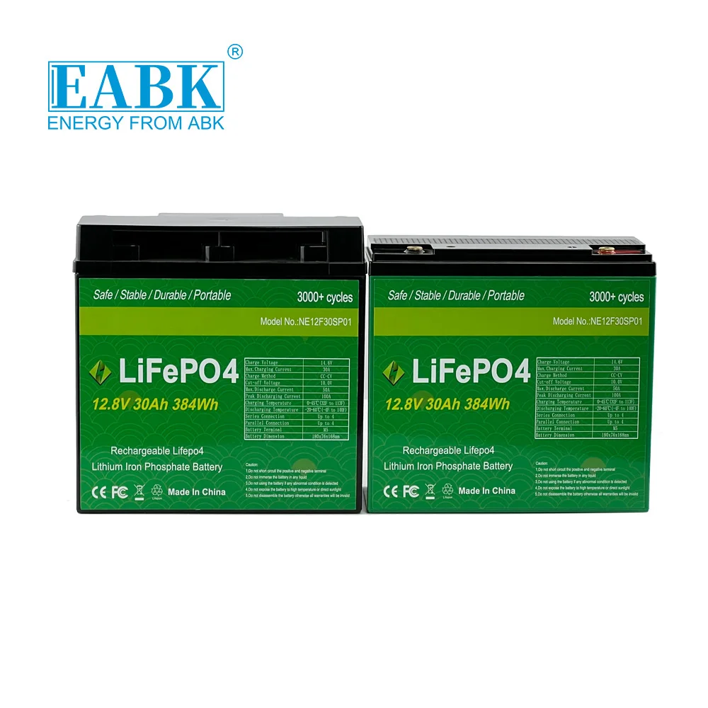 Rechargeable portable customized LiFePO4 12V 6AH 7AH lithium iron phosphate battery pack 12 v 6ah