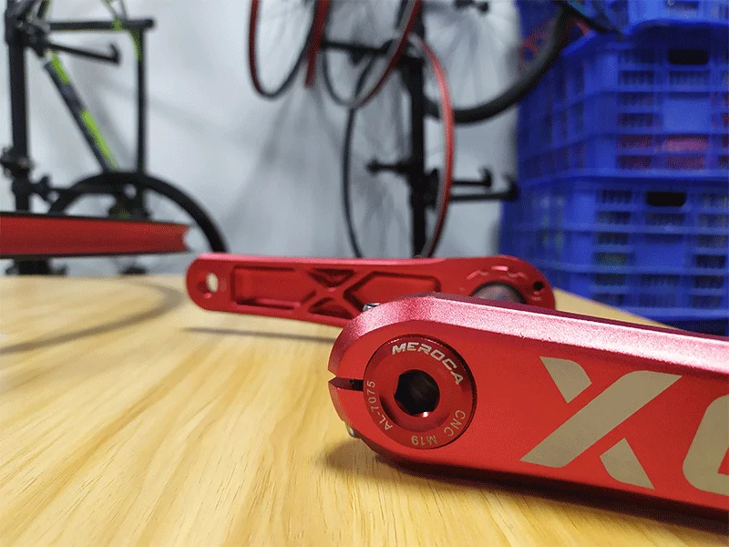MEROCA bicycle crank cover aluminum alloy crank cover M18/M19/M20 Bolt For IXF/SLX/XT/XTR/M4000/M590/M596 MTB crank cover Screws