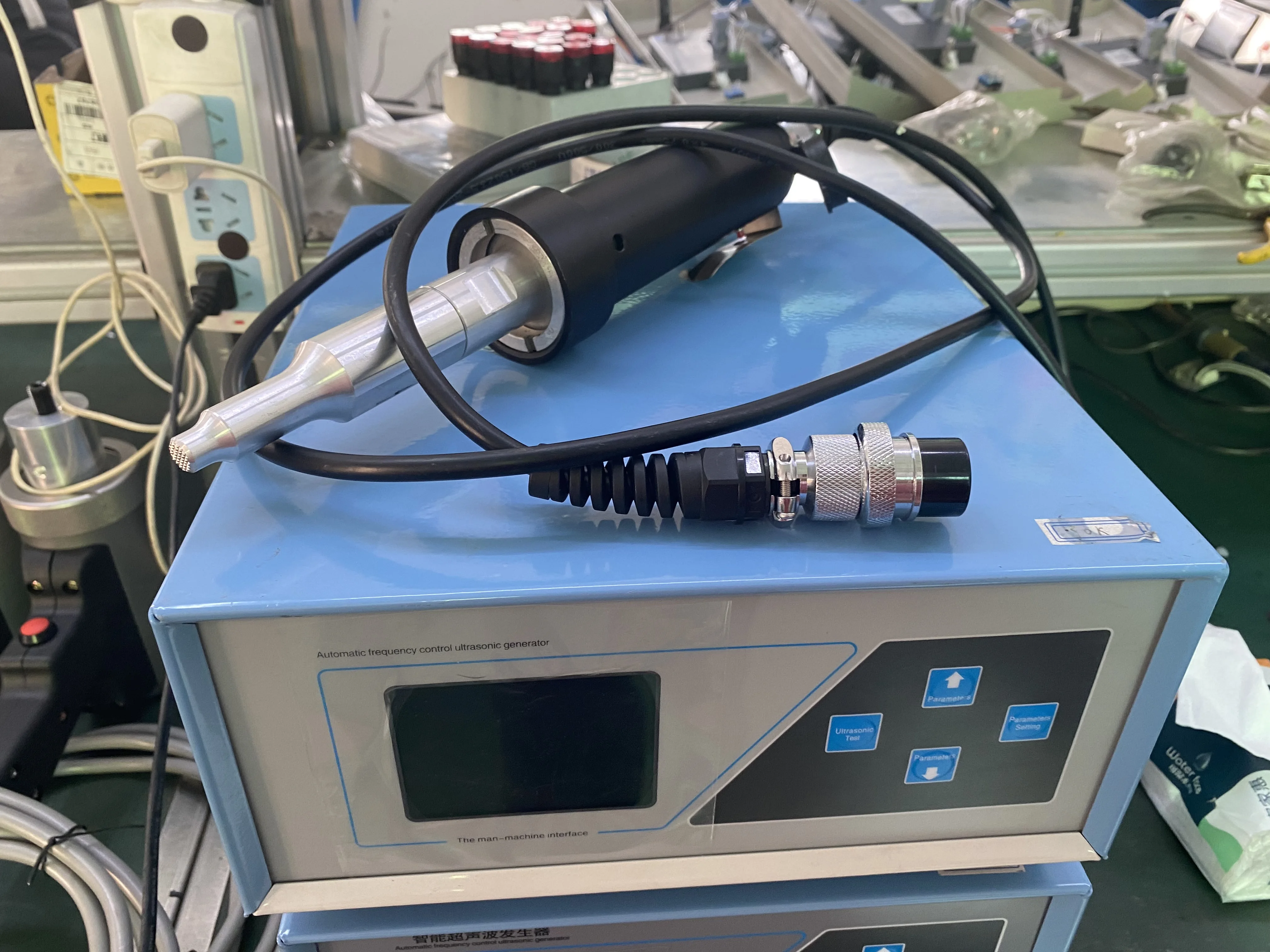 spot welding machine  handheld  ultrasonic welding machine automobile soundproof cotton welding machine