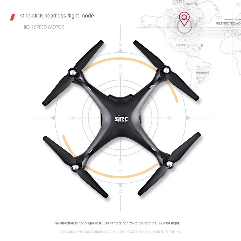 SJ S70w Intelligent GPS Automatic Follow UAV Remote-Control Fixed Height Positioning Automatic Return drone with camera