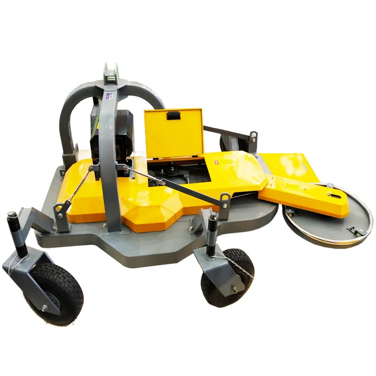 High efficient MW-001 garden grass front mower tractors for walking tractor mini rotary mounted lawn flail mower deck
