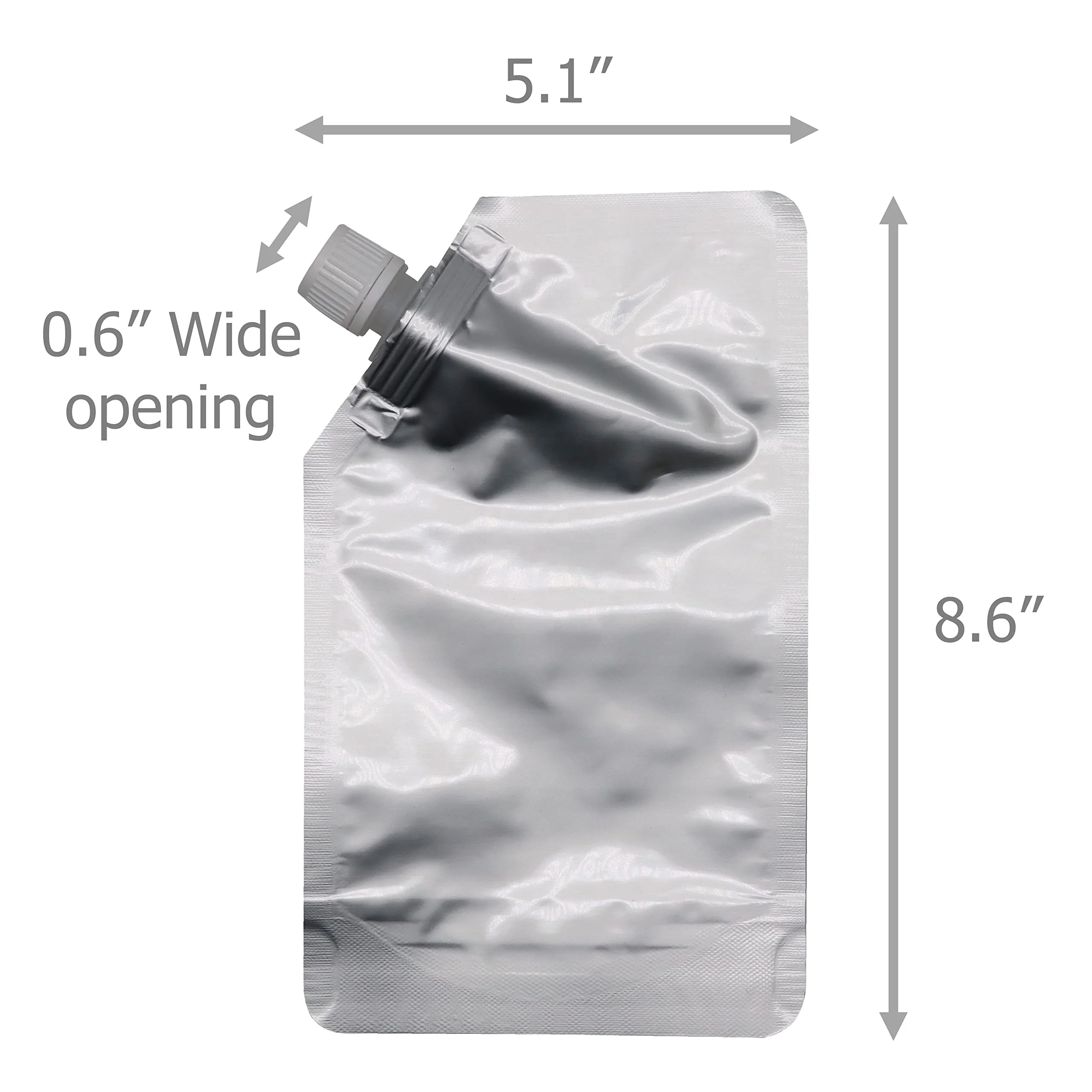 Factory Direct Promotional Go Out Time Saving Beverage Travel Cruise Camping Festivals Reusable Foil Drink Pouch Bag