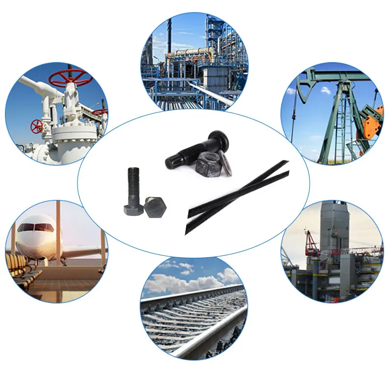 Bolts ANSI ASME Heavy Hex Astm And Nuts A325 steel structure bolts