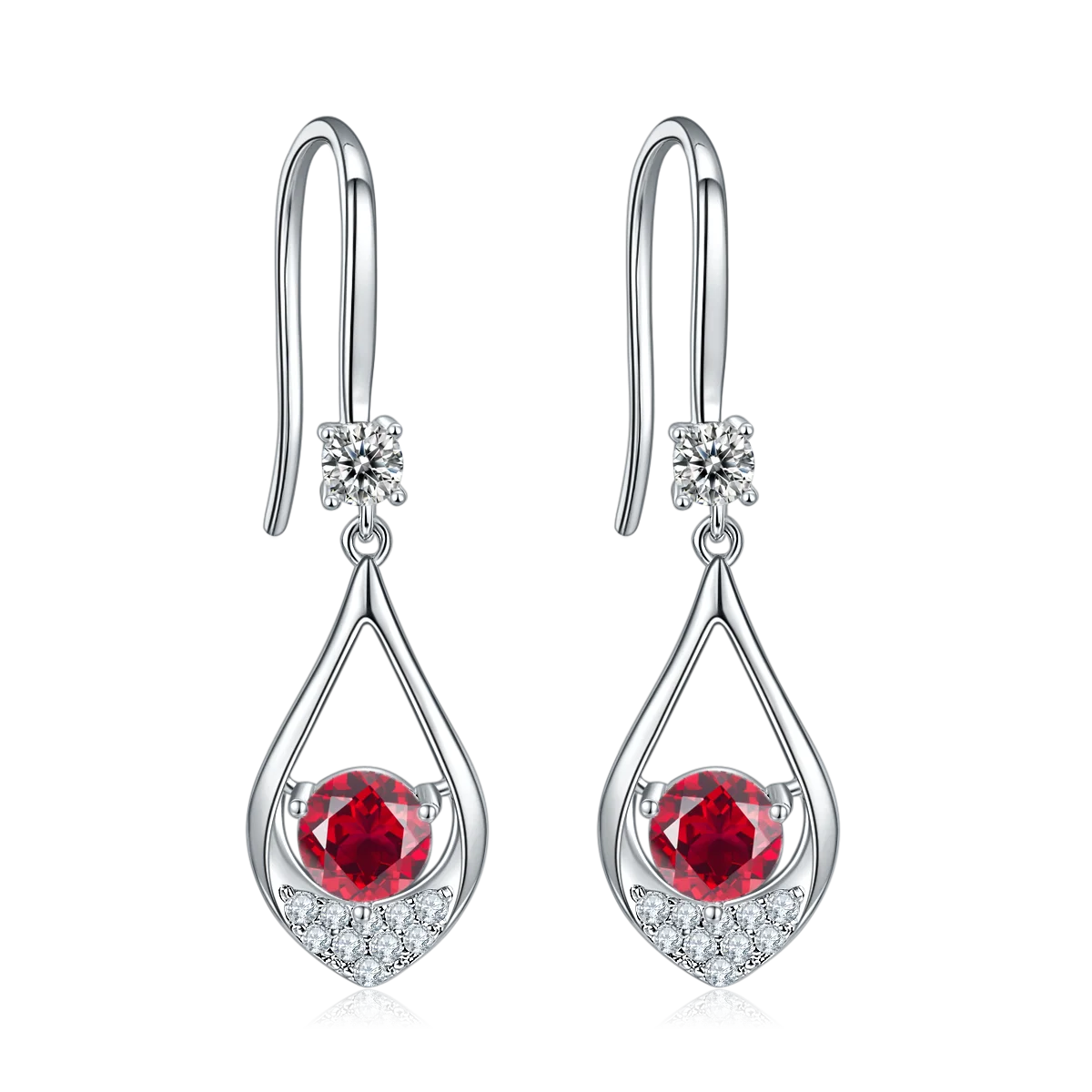 teardrop shape moissanite cultivate emerald jewelry set ruby jewelry sets sapphire jewelry set