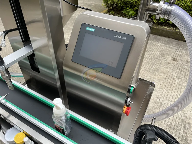 Automatic Liquid Soap Body Lotion Shampoo Paste Honey Gel Sauce Bottle Filling Machine Production Line
