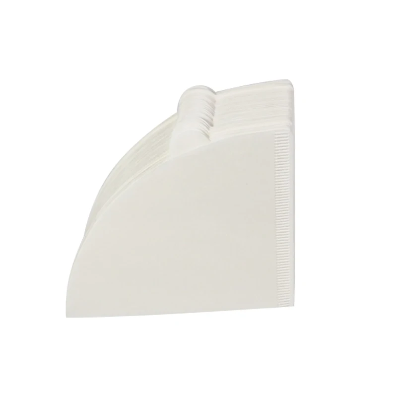 Food Grade V60 Cone Coffee Filters Disposable Coffee Filter Paper Natural Paper Filters