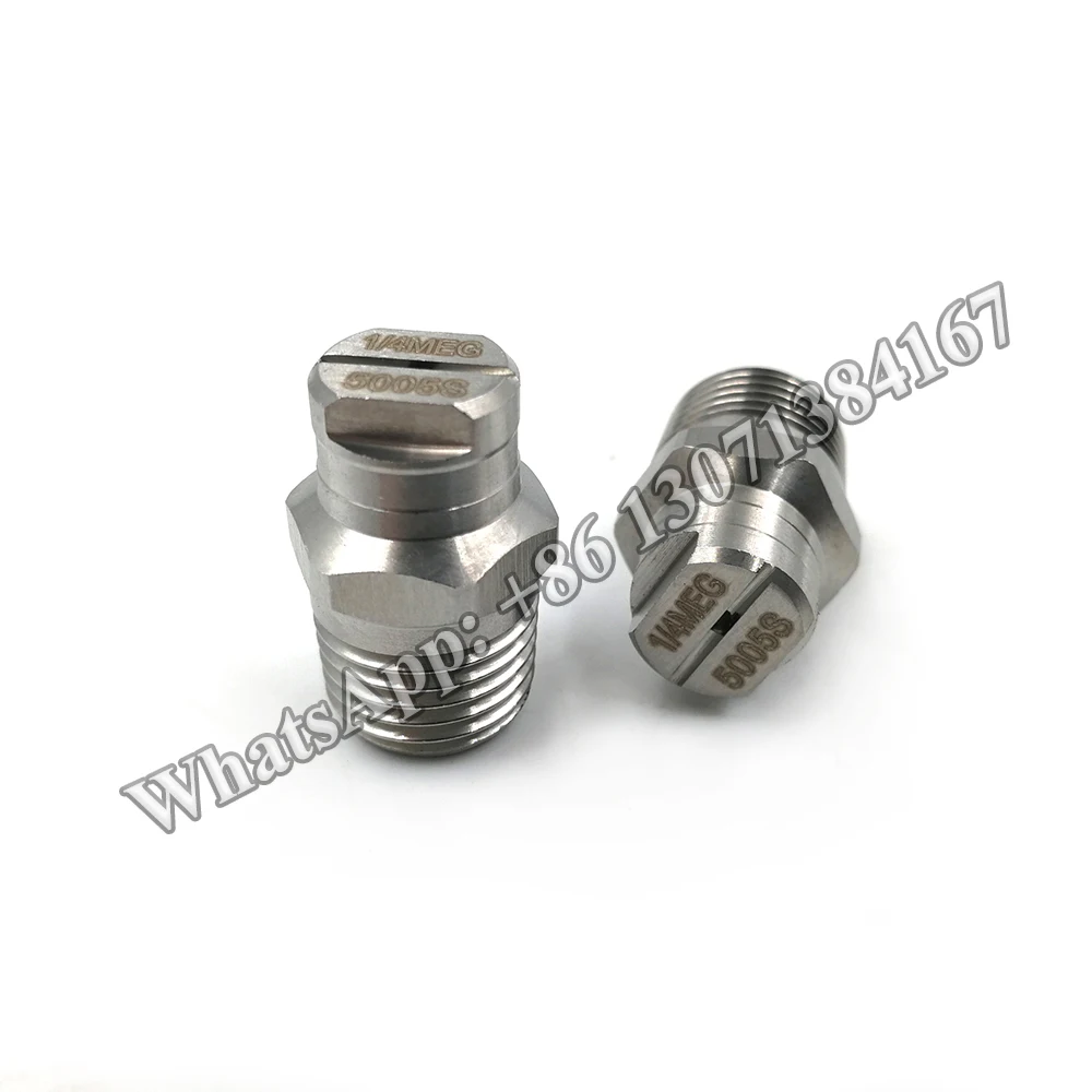 1/4 MEG 25025 11008 8001 8002 8003  Deflector Flat Fan Spray Nozzle Tips For Car Wash