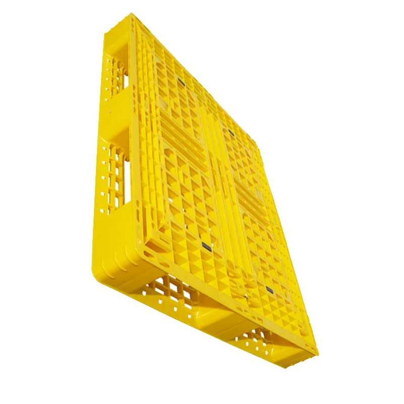  LINKIND 1200x1000x150 мм HDPE шесть бегунов Размер сверхмощный переработанный синий евро Пластиковый поддон для продажи
