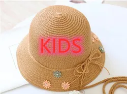 Оптовая продажа, летняя соломенная шляпа от солнца для девочек, пляжная одежда, вязаная шапочка с подходящей сумкой, комплект из соломенной шляпы для мамы и меня